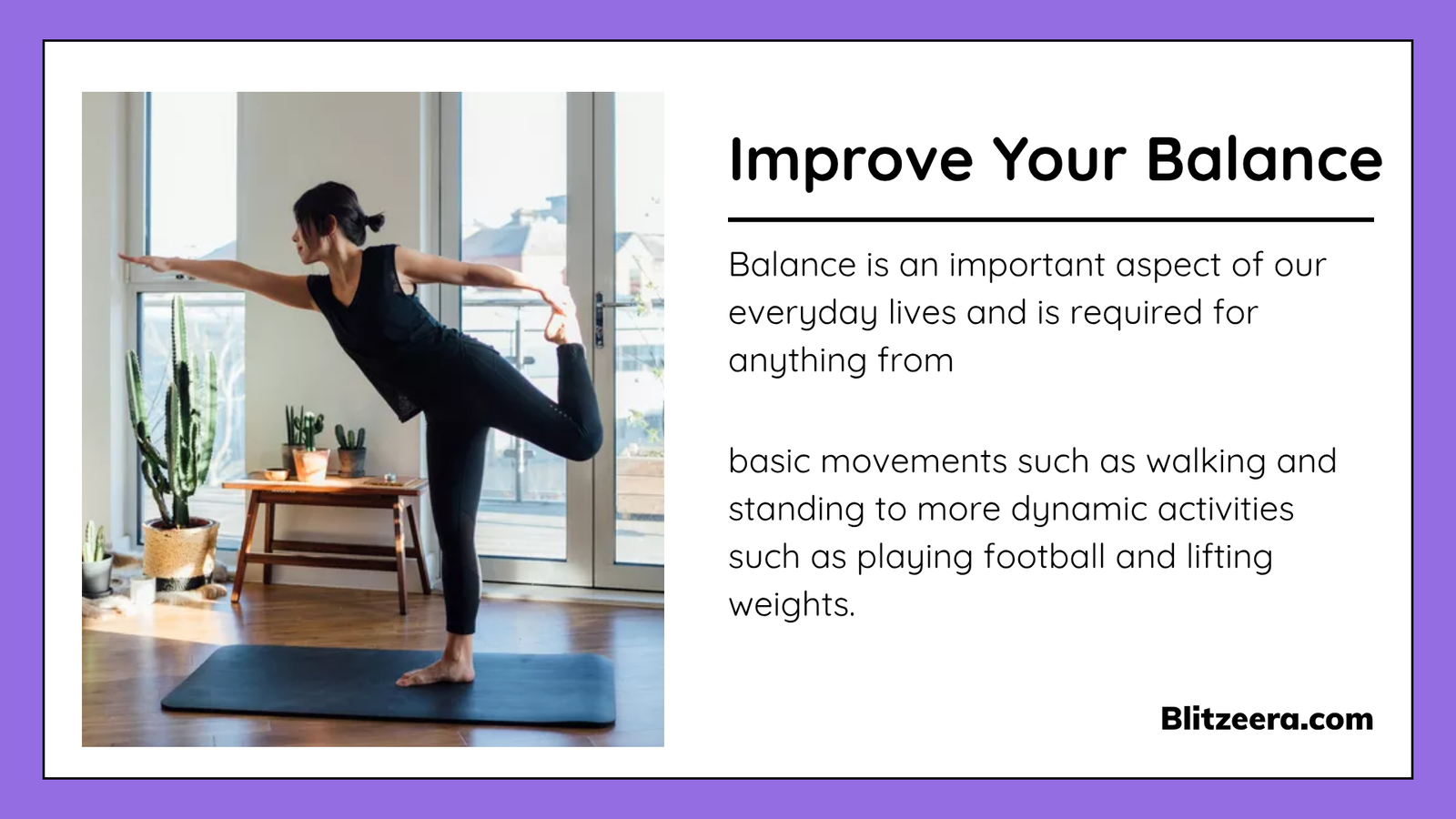 9 Ways to Improve Your Balance