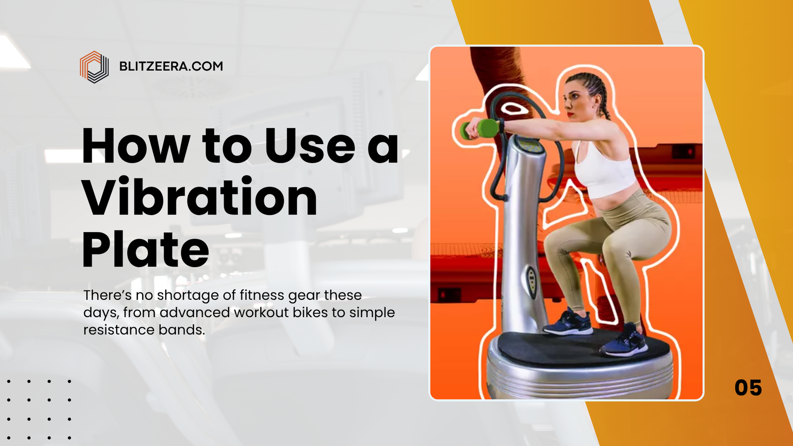 How to Use a Vibration Plate
