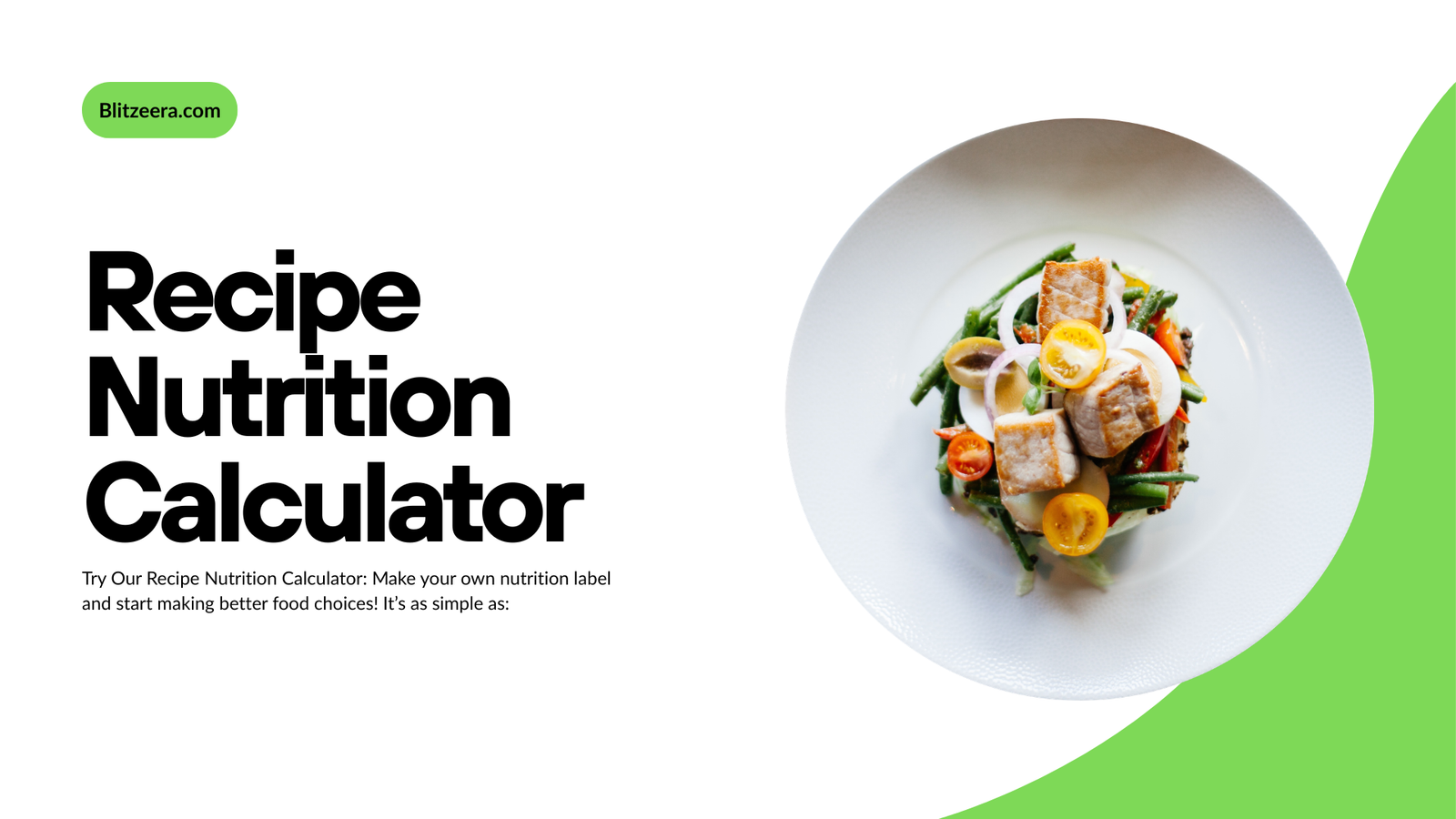 Recipe Nutrition Calculator